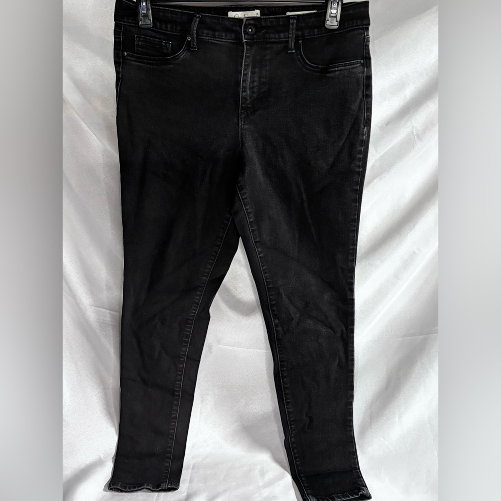 Jessica Simpson Women's Dark Black Skinny Jeans